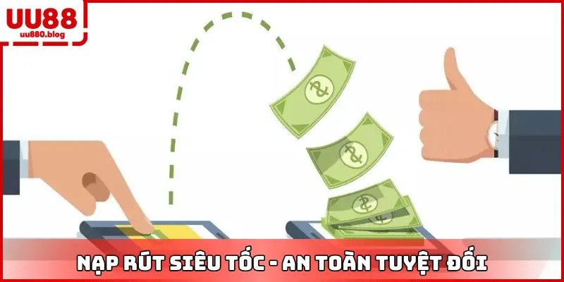 giải đáp thắc mắc nạp rút tiền tại uu88